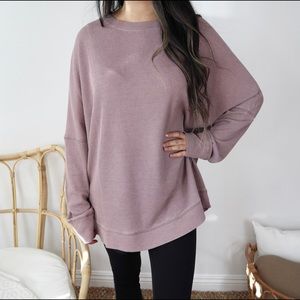 Slouchy lazy oversized pullover sweater
